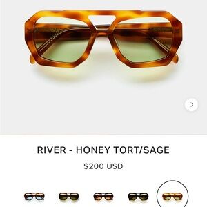 Vehla River in Honey Tort/Sage brand new with case